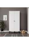 Massimo Vestiyer/portmanto Beyaz (%100MDF)
