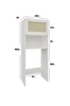 mona banyo,çamaşır makina dolabı(%100mdf)