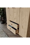 Nova 4 Kapaklı,2 Çekmeceli Dolap (%100MDF)