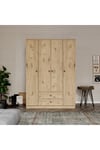 Nova 4 Kapaklı,2 Çekmeceli Dolap (%100MDF)