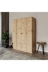 Nova 4 Kapaklı,2 Çekmeceli Dolap (%100MDF)