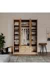 Nova 4 Kapaklı,2 Çekmeceli Dolap (%100MDF)