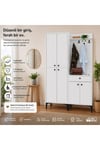 Paris Portmanto/vestiyer/ayakkabılık ( %100mdf)