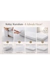 roll pack yatak,yaylı,kılıfı yıkanabilen yatak (90x190)