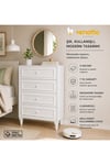 Romantic 4 Çek,avangart,beyaz Şifonyer(%100MDF)