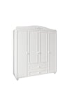 Romantic 4 Kapılı, 2 Çekmeceli, Avangart Dolap/gardırop(%100MDF)