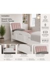 Romantic ,trio 18mm kalınlığa uyumlu MDF karyola korkuluk(87cmx24cm)çocuk güvenlik bariyeri(%100MDF)