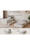 ROMANTİC YAVRU YATAKLI KARYOLA EBAT:100X200(%100MDF)