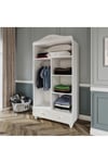 Romantik 2 Kapılı Dolap (%100MDF)