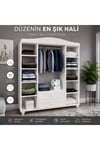 Sandy 4 Kapılı Dolap/gardırop (%100MDF)