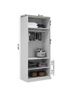 Smart 2 Kapılı Dolap(%100MDF)