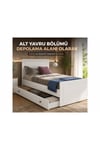 smart 3 kapılı aynalı genç odası takımı (%100mdf)