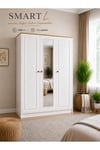 smart 3 kapılı aynalı genç odası takımı (%100mdf)