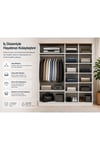 Smart 4 Kapılı Dolap (%100MDF)