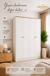 Smart 4 Kapılı Dolap (%100MDF)