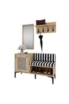 Tarz dekoratif portmanto/ayakkabılık (%100mdf)