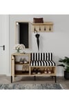 Tarz dekoratif portmanto/ayakkabılık (%100mdf)