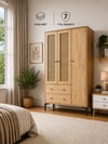 Trio 3 Kapılı Dolap (%100MDF)