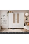 Trio 4 Kapılı Dolap(%100MDF)