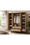 Trio 4 Kapılı Dolap(%100MDF)