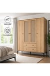 Trio 4 Kapılı Dolap(%100MDF)