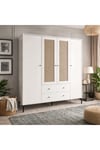 Trio 4 Kapılı Dolap(%100MDF)