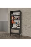Trio Black Kitaplık(%100mdf)