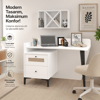TRİO ÇALIŞMA MASASI BEYAZ (%100MDF)