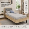 TRİO KARYOLA 100X200 MEŞE (%100MDF)