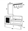 TRİO  LİFE PORTMANTO (%100MDF)