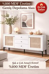 Trio White Konsol(%100mdf)