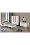 Trio White Xl Genç Odası(%100mdf)
