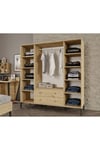 Trio Xl Genç Odası (MEŞE) (%100MDF)