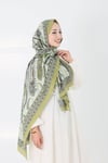 Diamond Mimoza Şal Fıstık Yeşili