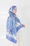 Diamond Mimoza Şal Saks 
