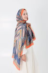 Diamond Mimoza Şal Somon 