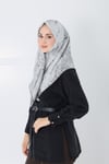 Diamond Pıtırcık Eşarp Gri