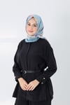Diamond Pıtırcık Eşarp Mavi