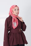 Diamond Pıtırcık Eşarp Mercan