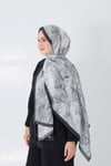 Diamond Pıtırcık Şal Gri
