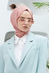 Loryan Scarf Abiye ve Günlük Kullanım, Tek Renk Richard Şal Yavruağzı