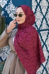 Loryan Scarf Aria Elina Şal - Bordo
