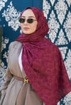 Loryan Scarf Aria Elina Şal - Bordo