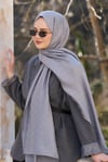 Loryan Scarf Aria Liva Şal - Füme