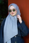 Loryan Scarf Aria Zincir Şal - Füme
