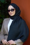 Loryan Scarf Aria Zincir Şal - Siyah