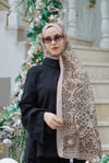 Loryan Scarf Dıamond Adel Şal - Vizon