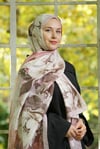 Loryan Scarf Dıamond Anna Şal - Gül Kurusu