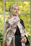 Loryan Scarf Dıamond Anna Şal - Gül Kurusu