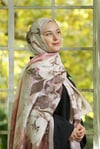 Loryan Scarf Dıamond Anna Şal - Gül Kurusu